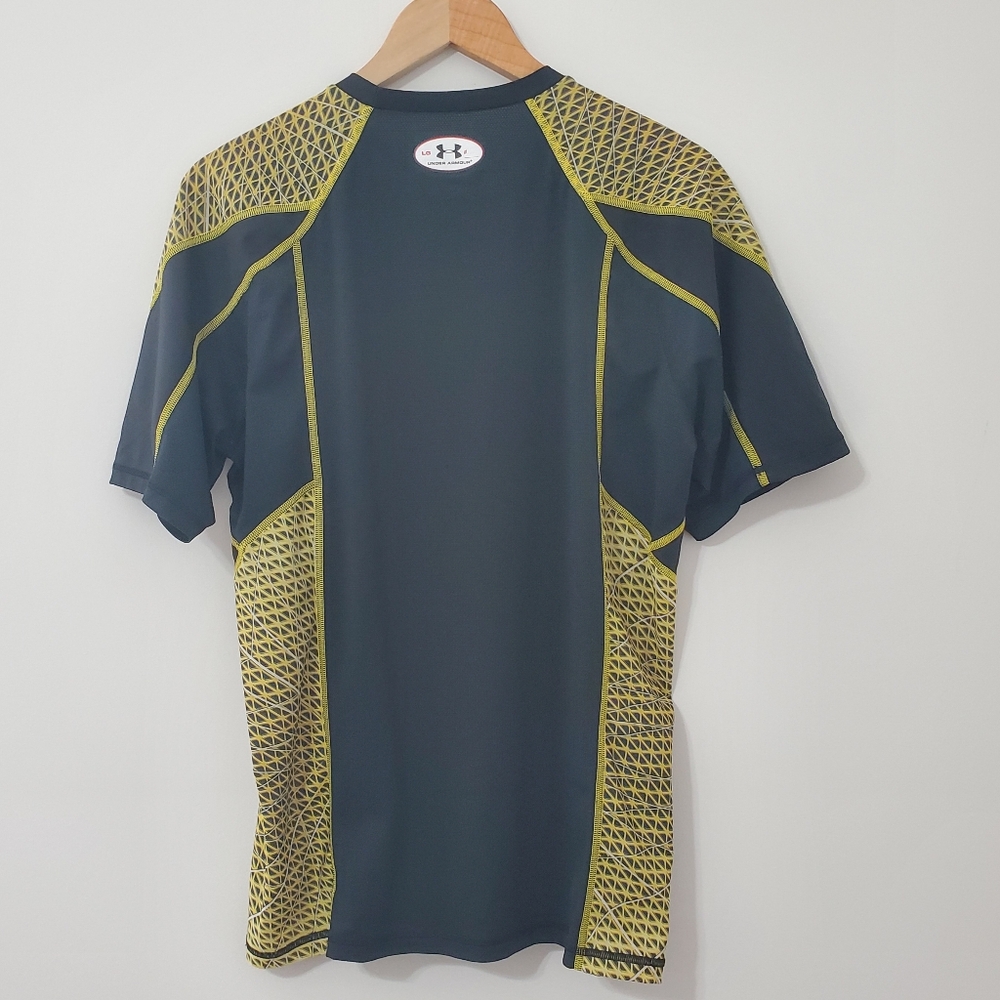 Under Armour Combine HeatGear Fitted Athletic Shirt Large - Picture 5 of 7